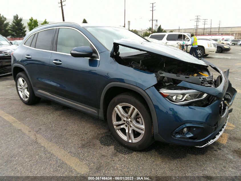 2022 MERCEDES-BENZ GLA GLA 250 - W1N4N4GB9NJ346690