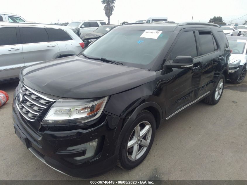2017 FORD EXPLORER XLT - 1FM5K7D80HGA46984