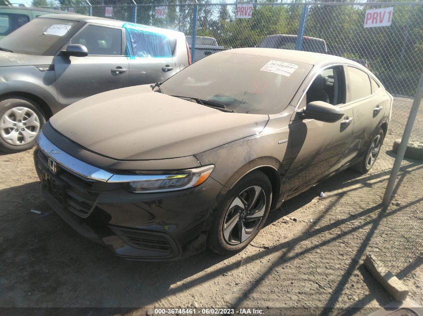 2022 HONDA INSIGHT EX 19XZE4F58NE017582