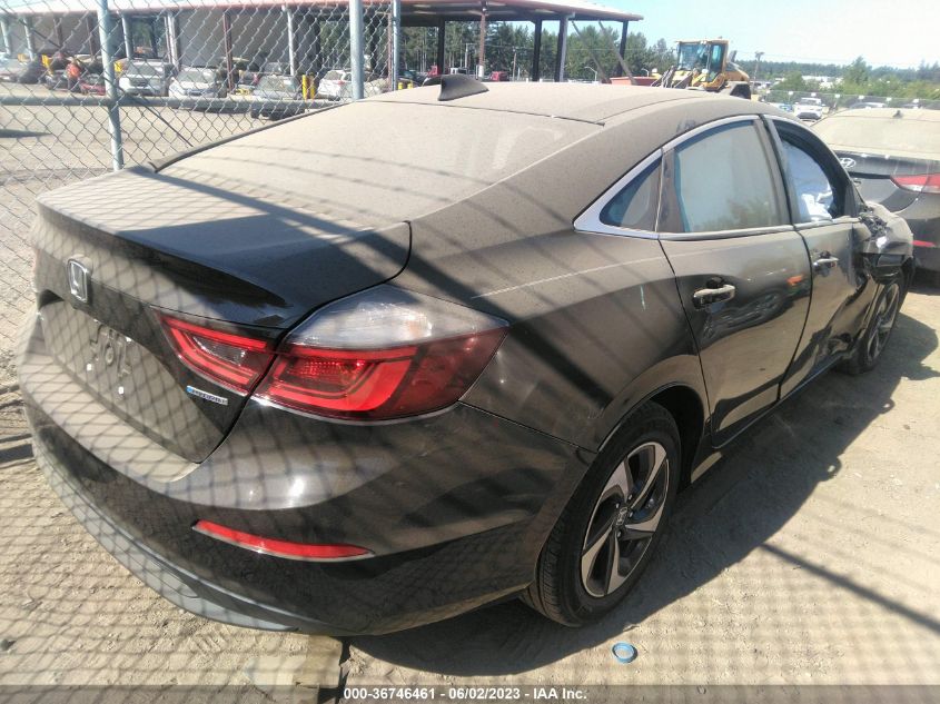 2022 HONDA INSIGHT EX 19XZE4F58NE017582