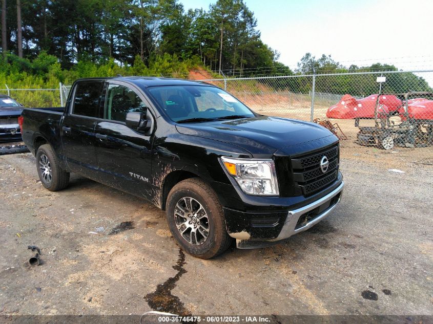 2022 NISSAN TITAN SV - 1N6AA1EE2NN105142