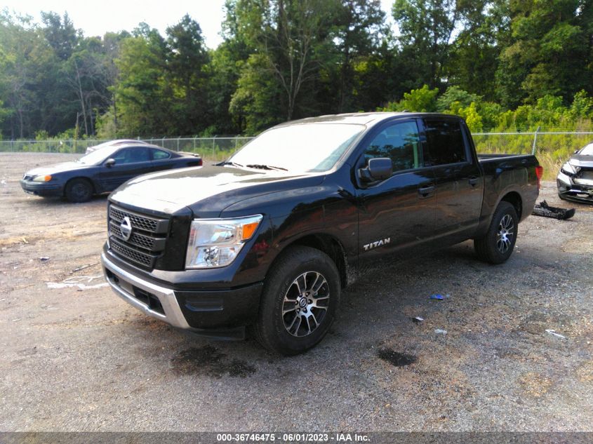 2022 NISSAN TITAN SV - 1N6AA1EE2NN105142