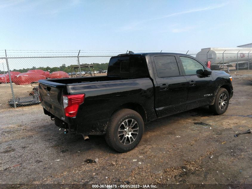 2022 NISSAN TITAN SV - 1N6AA1EE2NN105142