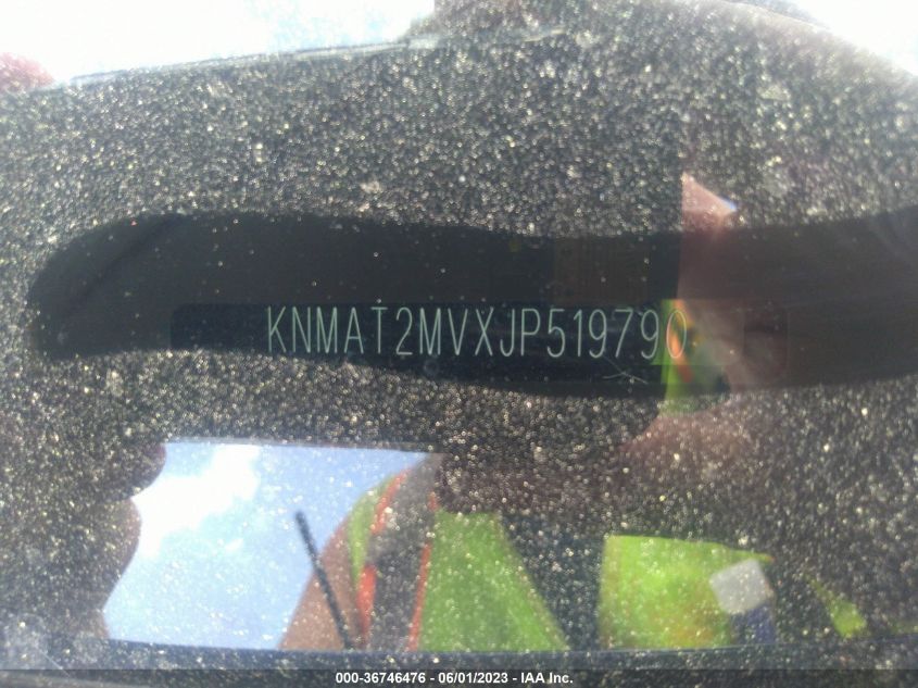 2018 NISSAN ROGUE SV - KNMAT2MVXJP519790