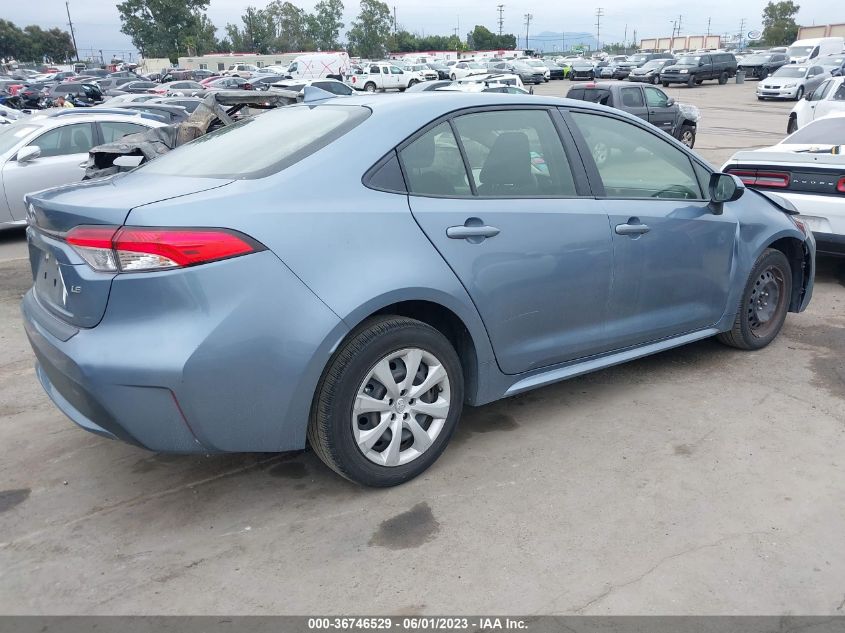 2020 TOYOTA COROLLA LE - JTDEPRAE8LJ003470