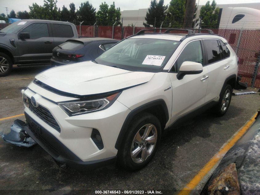 2019 TOYOTA RAV4 HYBRID LIMITED - 2T3DWRFV0KW011604
