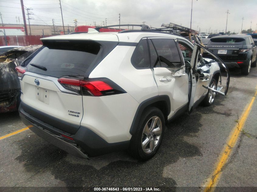 2019 TOYOTA RAV4 HYBRID LIMITED - 2T3DWRFV0KW011604