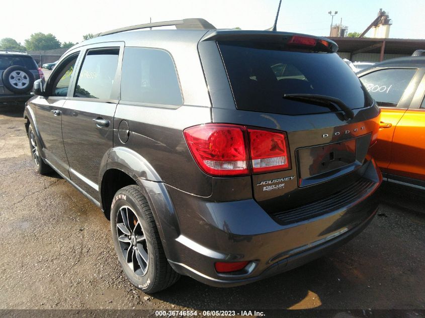 2019 DODGE JOURNEY SE - 3C4PDCBB8KT756247