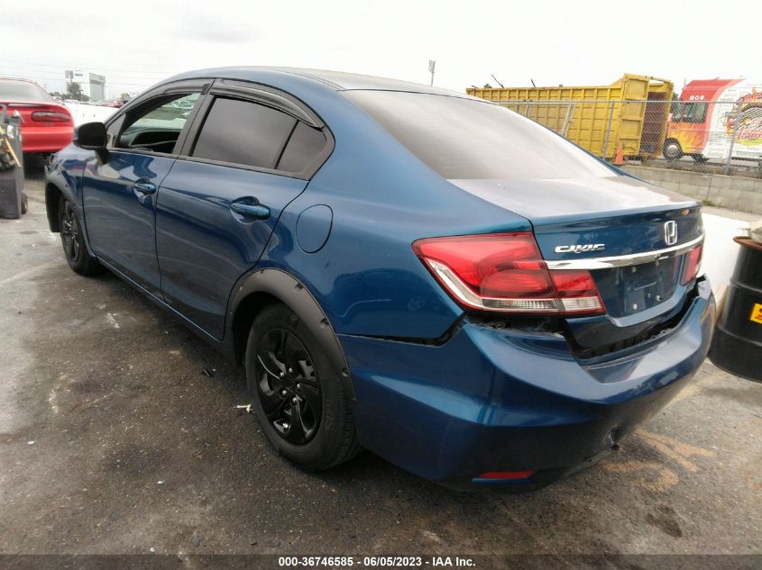 2013 HONDA CIVIC SDN LX - 19XFB2F59DE245931