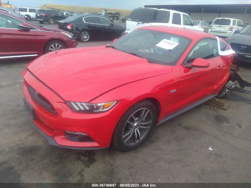 2016 FORD MUSTANG GT - 1FA6P8CF8G5275719