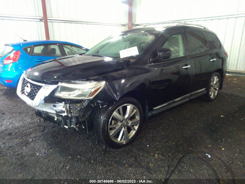 2014 NISSAN PATHFINDER PLATINUM - 5N1AR2MN5EC709004