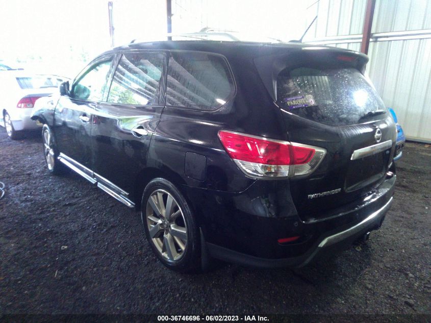 2014 NISSAN PATHFINDER PLATINUM - 5N1AR2MN5EC709004