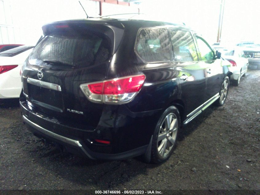 2014 NISSAN PATHFINDER PLATINUM - 5N1AR2MN5EC709004