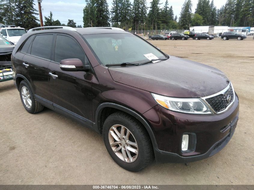 2015 KIA SORENTO LX - 5XYKT3A60FG628048