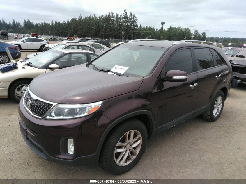 2015 KIA SORENTO LX - 5XYKT3A60FG628048