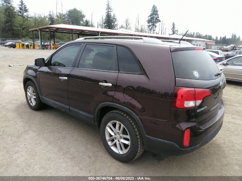 2015 KIA SORENTO LX - 5XYKT3A60FG628048