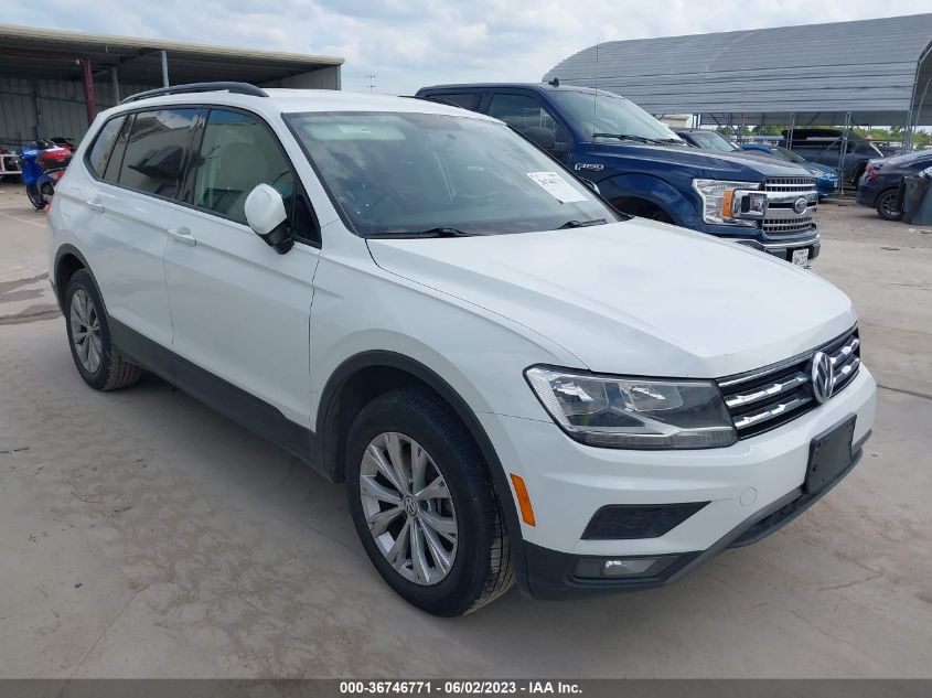 2018 VOLKSWAGEN TIGUAN S - 3VV1B7AX8JM020824