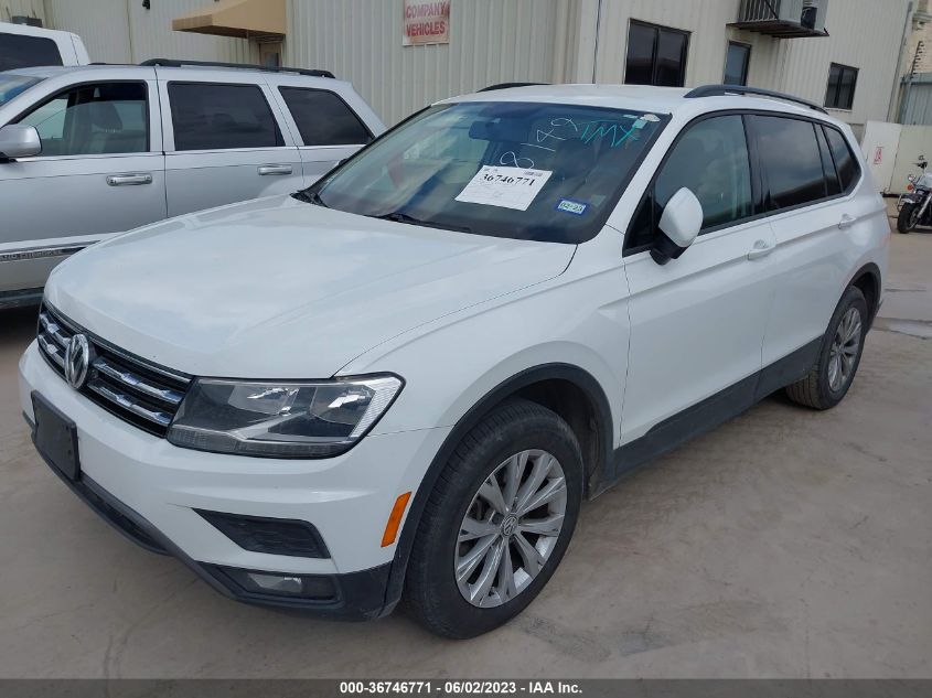 2018 VOLKSWAGEN TIGUAN S - 3VV1B7AX8JM020824