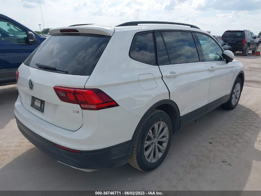 2018 VOLKSWAGEN TIGUAN S - 3VV1B7AX8JM020824