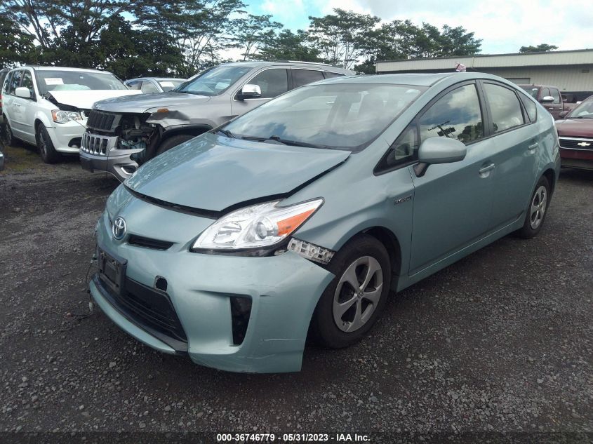 2015 TOYOTA PRIUS FOUR - JTDKN3DU9F1916168