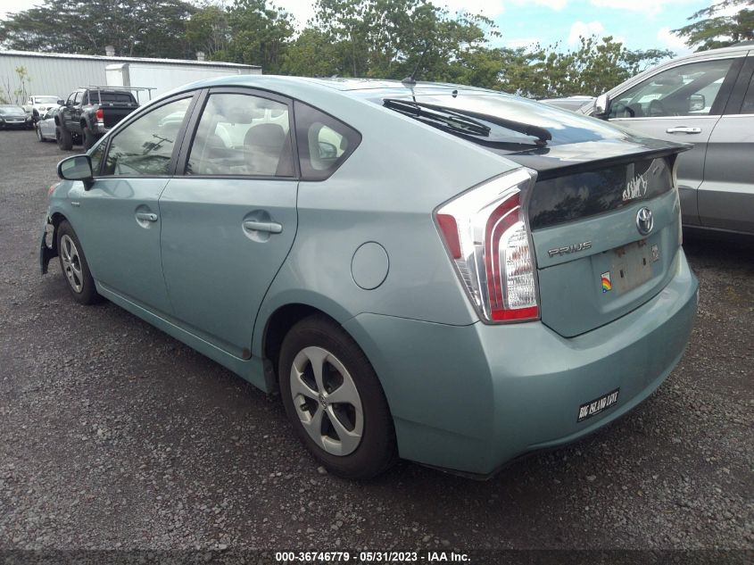 2015 TOYOTA PRIUS FOUR - JTDKN3DU9F1916168