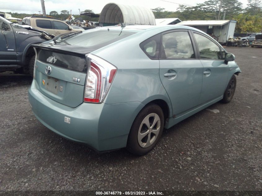 2015 TOYOTA PRIUS FOUR - JTDKN3DU9F1916168
