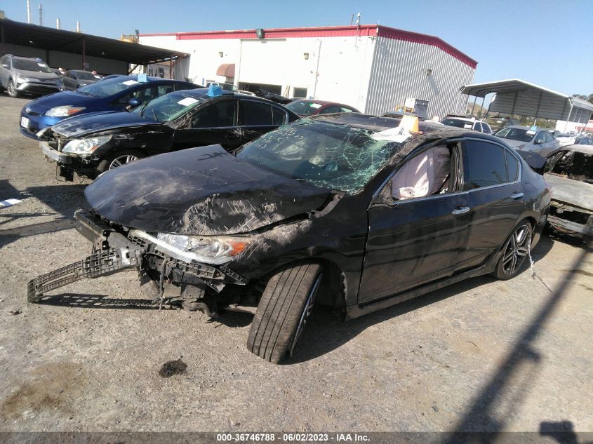 2016 HONDA ACCORD SEDAN SPORT - 1HGCR2F6XGA019963