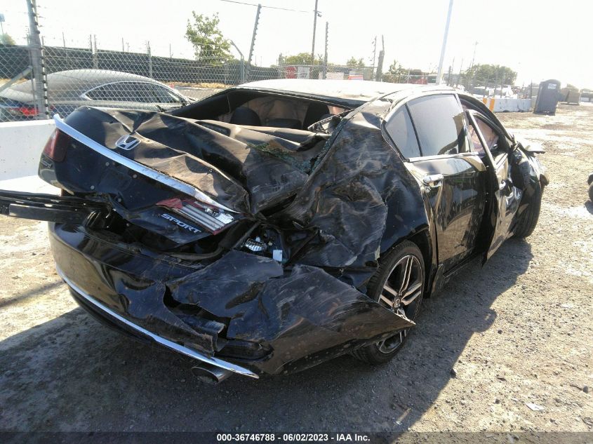 2016 HONDA ACCORD SEDAN SPORT - 1HGCR2F6XGA019963