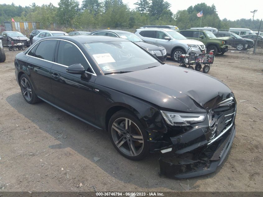 2017 AUDI A4 PREMIUM PLUS - WAUENAF42HA159760