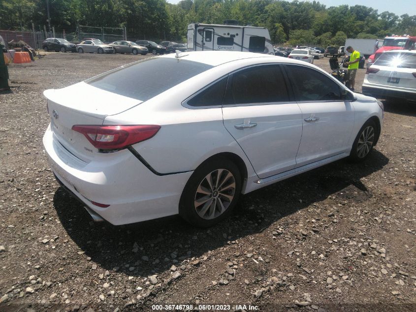 2015 HYUNDAI SONATA 2.4L SPORT - 5NPE34AF7FH096082