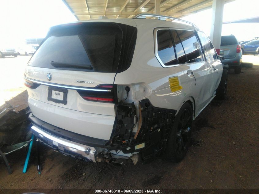 2023 BMW X7 XDRIVE40I - 5UX23EM08P9P35403
