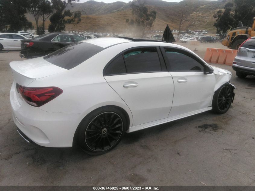 2019 MERCEDES-BENZ A-CLASS A 220 WDD3G4EB0KW021706