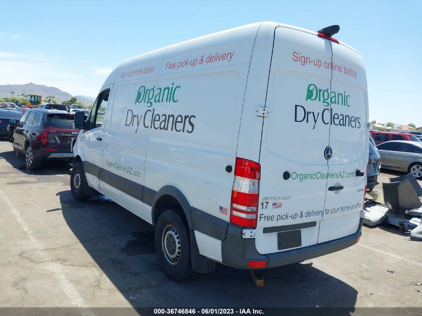 2017 MERCEDES-BENZ SPRINTER 2500 STANDARD ROOF V6 WD3PE7CD6HP567513