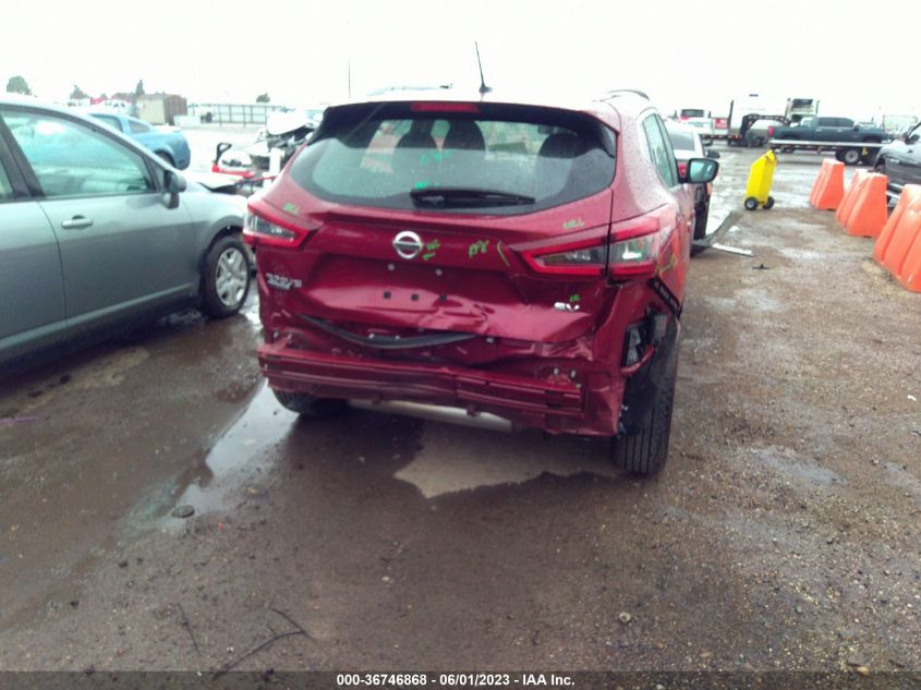 2022 NISSAN ROGUE SPORT SV - JN1BJ1BV2NW349169