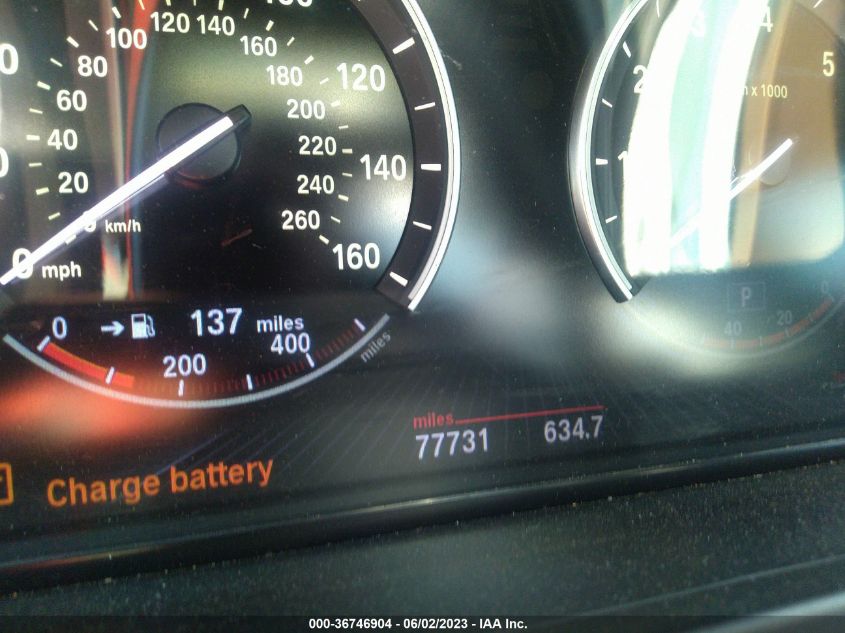 2013 BMW 7 SERIES 740I - WBAYA6C53DD143613