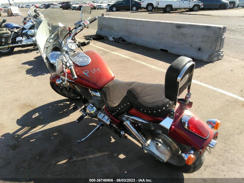 2002 HONDA VTX1800 C 1HFSC460X2A004154
