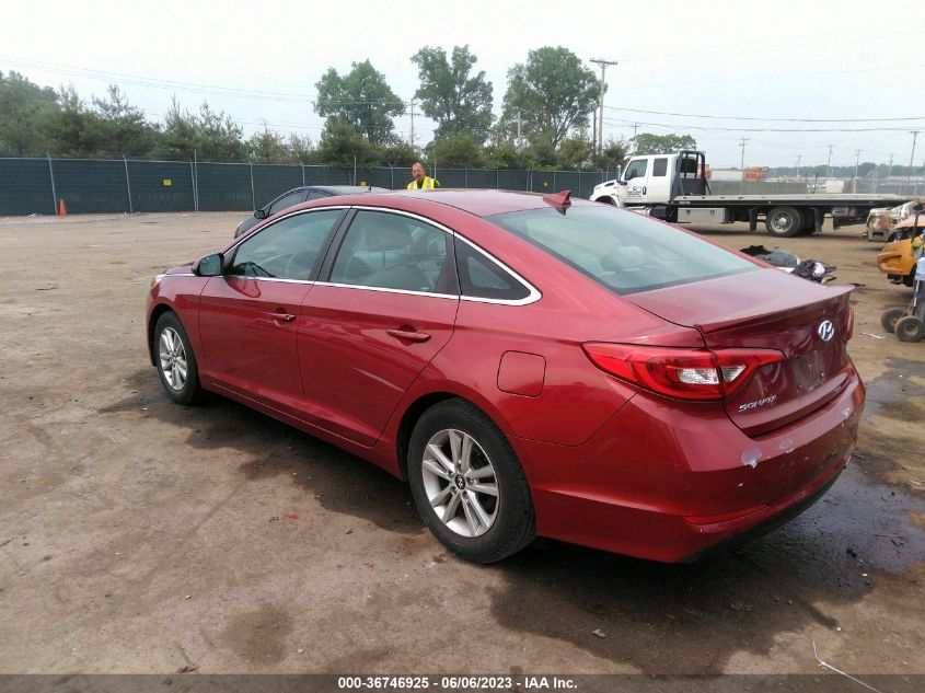 2015 HYUNDAI SONATA 2.4L SE - 5NPE24AF2FH060111