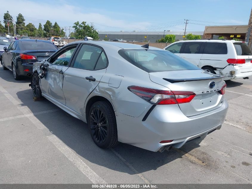 2022 TOYOTA CAMRY HYBRID - 4T1G31AK7NU035190