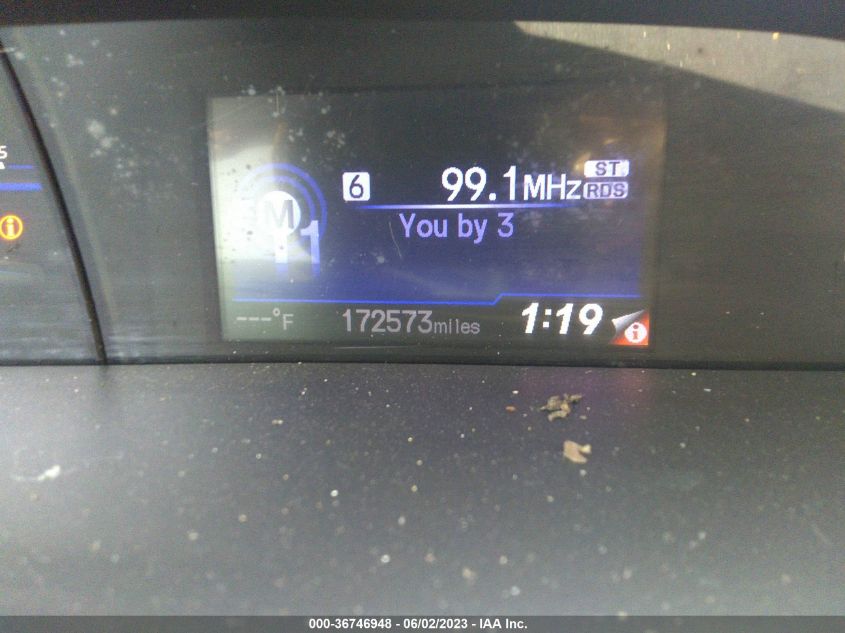 2013 HONDA CIVIC SDN EX-L - 2HGFB2F92DH513596