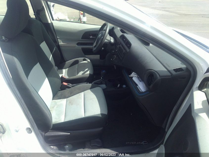 2013 TOYOTA PRIUS C ONE/TWO/THREE/FOUR - JTDKDTB39D1532689