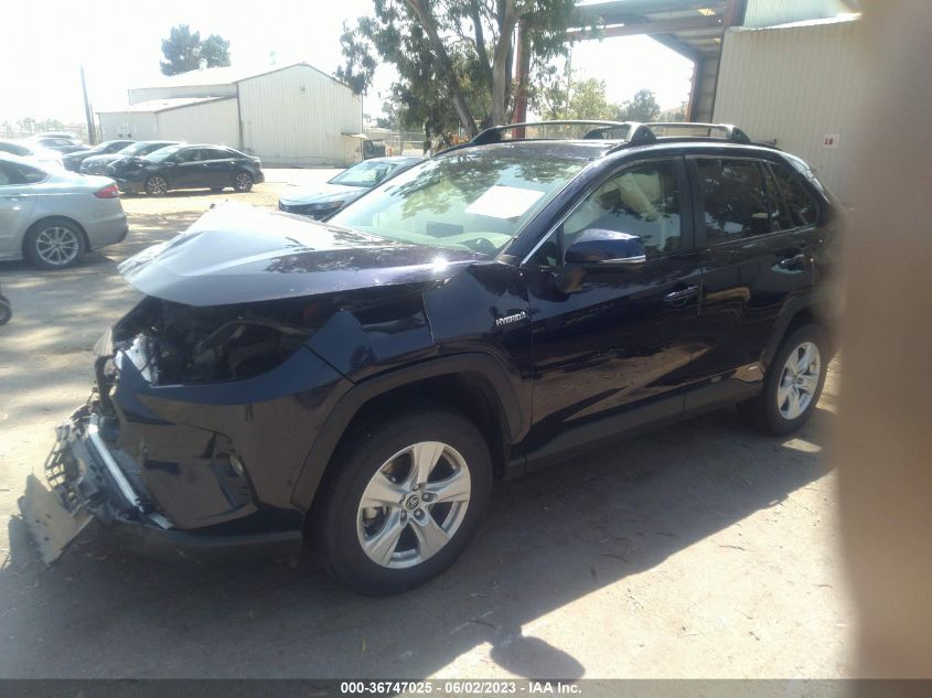 2019 TOYOTA RAV4 HYBRID XLE - JTMRWRFVXKD028493