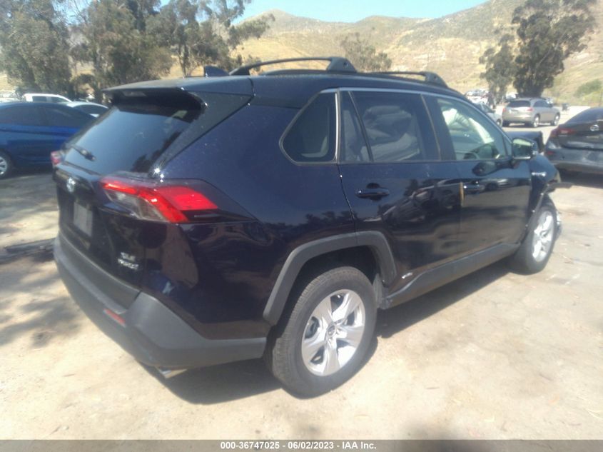 2019 TOYOTA RAV4 HYBRID XLE - JTMRWRFVXKD028493