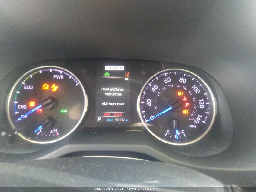 2019 TOYOTA RAV4 HYBRID XLE - JTMRWRFVXKD028493