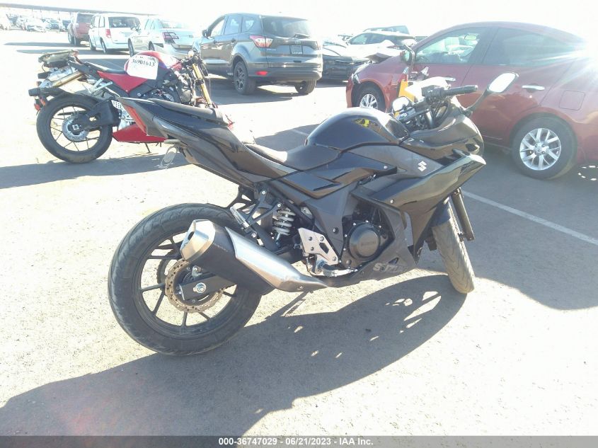 2018 SUZUKI GSX250R LC6DN11A1J1109969