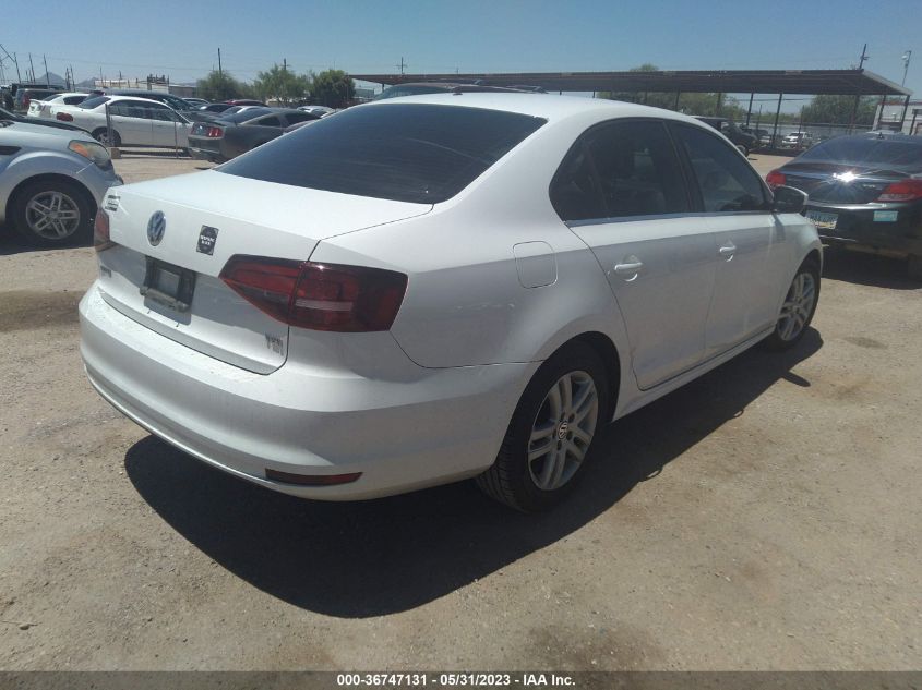 2017 VOLKSWAGEN JETTA 1.4T S - 3VW2B7AJ5HM207928