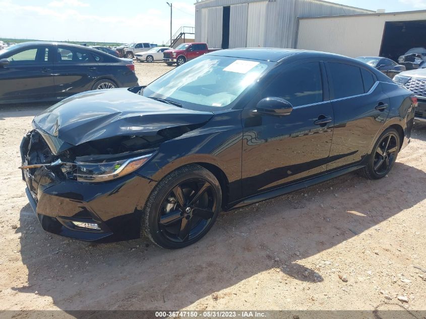 2022 NISSAN SENTRA SR - 3N1AB8DV0NY220886