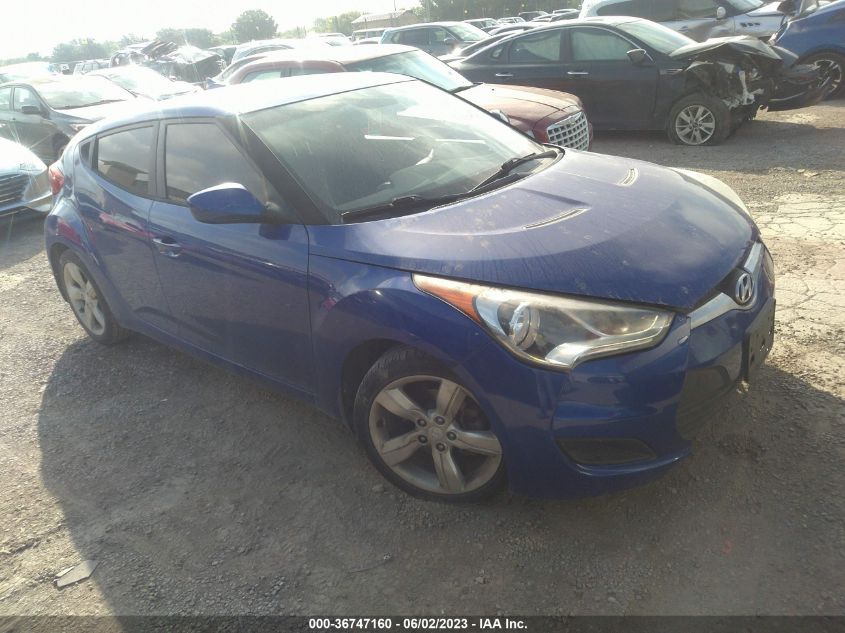 2013 HYUNDAI VELOSTER W/BLACK INT - KMHTC6AD3DU175331