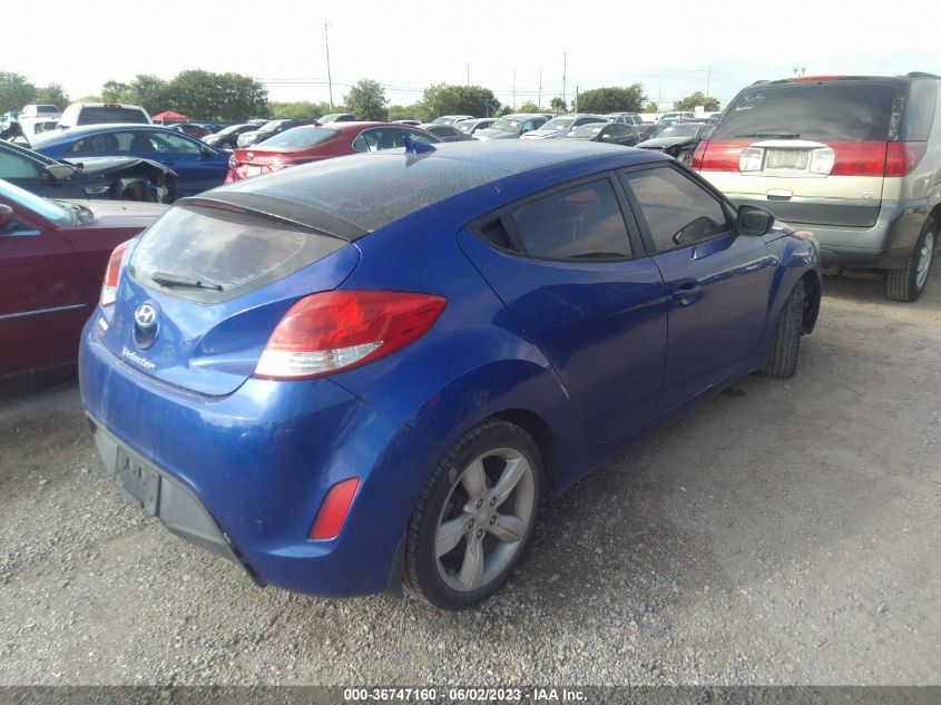 2013 HYUNDAI VELOSTER W/BLACK INT - KMHTC6AD3DU175331