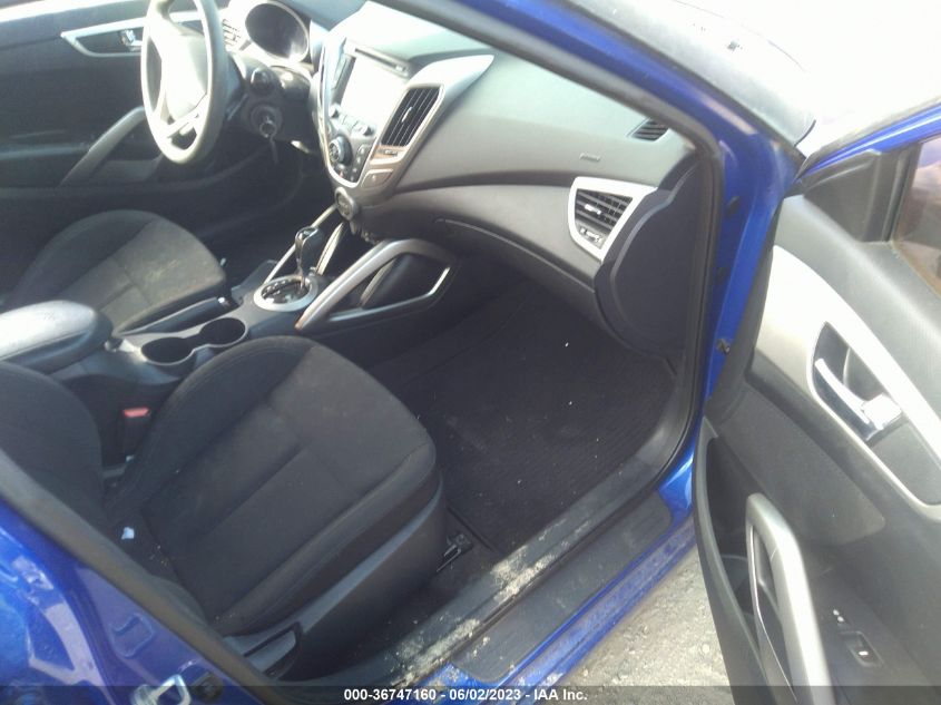 2013 HYUNDAI VELOSTER W/BLACK INT - KMHTC6AD3DU175331