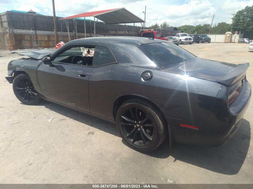 VIN 2C3CDZAG3JH333344 2018 DODGE CHALLENGER SXT